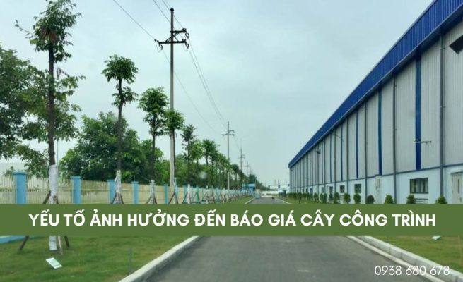 yeu to anh huong den bao gia cay cong trinh