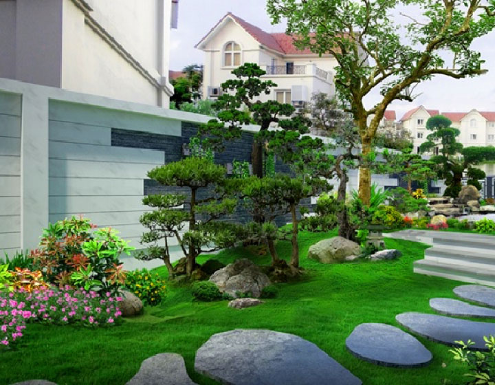 Thiết Kế Cảnh Quan Sân Vườn Đẹp Hiện Đại 2 Thiết Kế Cảnh Quan Sân Vườn Đẹp – Hiện Đại: Biến Ước Mơ Thành Không Gian Sống Đẳng Cấp